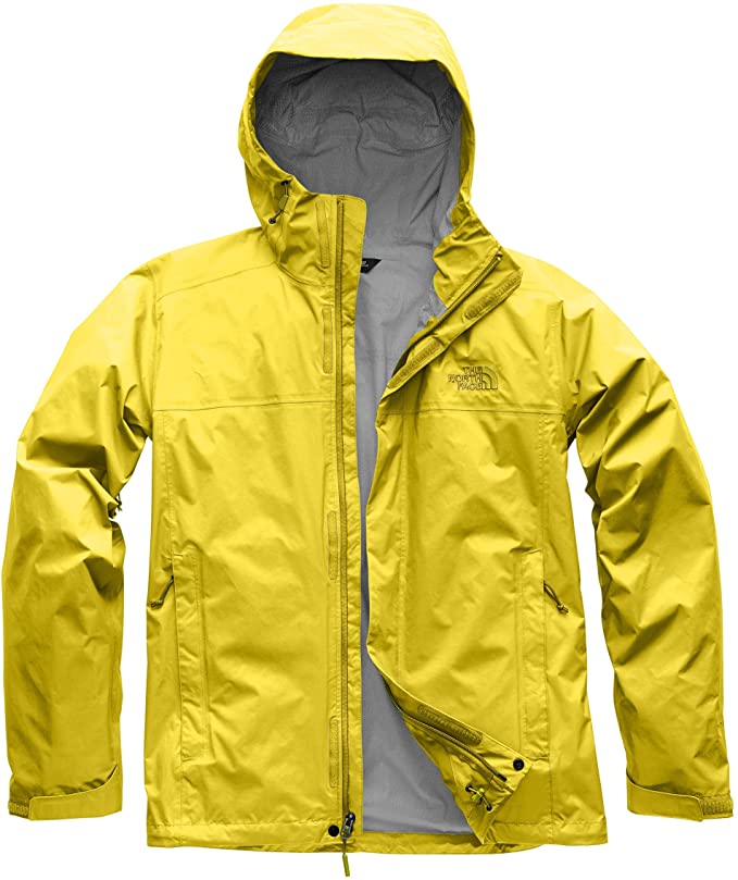 North Face Venture 2 waterproof running jacket with Velcro hood.